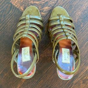 Lanvin high heel sandals size 39 1/2
